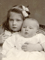 Two of Queen Marie's Children who may have been taught by Elizabeth Maud Griffiths-Belbin