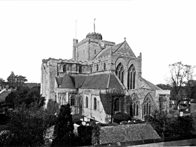 Romsey Abbey in 1906