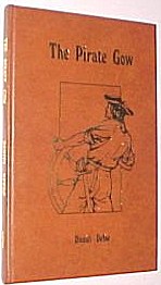 The cover of a fascimile copy of Daniel Defoe's book